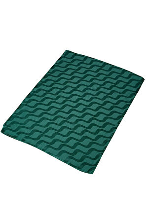 İpeksi Dokulu Jakarlı Su Yolu Desenli Şal 75x190 cm