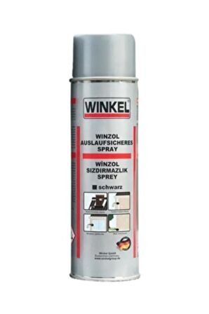 Winkel Winzol Sızdırmazlık Sprey Siyah Renk 2'li Paket 500ML×2