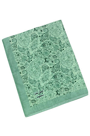 Vav İpek Soft Pamuklu Etnik Desenli Şal 75x190 cm