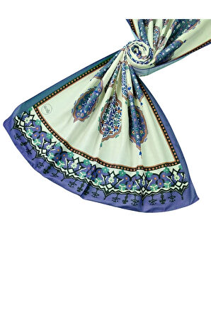Işıl İpek Soft Pamuklu Etnik Desenli Şal 75x190 cm