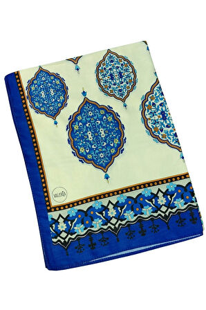 Işıl İpek Soft Pamuklu Etnik Desenli Şal 75x190 cm