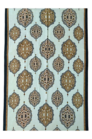 Işıl İpek Soft Pamuklu Etnik Desenli Şal 75x190 cm