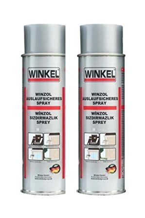 Winkel Winzol Sızdırmazlık Sprey Gri Renk 2'li Paket 500ML×2