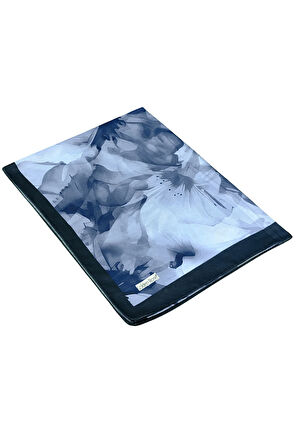 Ecenur Çiçek Desenli Soft Pamuk Şal 75x190 cm – Dört Mevsim Kullanıma Uygun