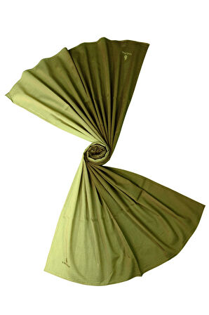 Mısırlı Eşarpları Degrade Organik Pamuk Şal 75x190 cm