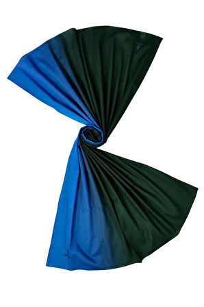 Mısırlı Eşarpları Degrade Organik Pamuk Şal 75x190 cm