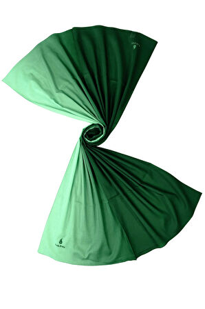 Mısırlı Eşarpları Degrade Organik Pamuk Şal 75x190 cm