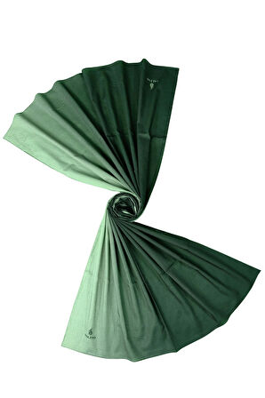 Mısırlı Eşarpları Degrade Organik Pamuk Şal 75x190 cm