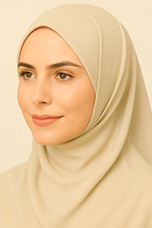 Enba Premium Jersey Sandy Şal - 75x190 cm