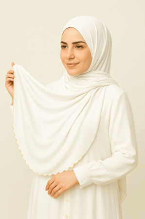 Enba Premium Jersey Sandy Şal - 75x190 cm