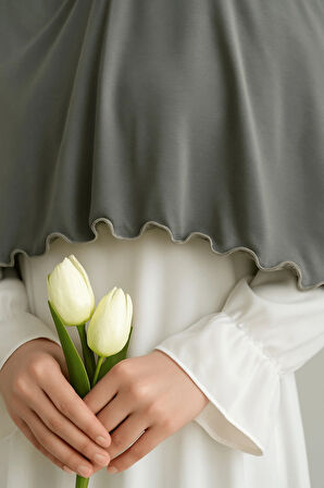 Enba Premium Jersey Sandy Şal - 75x190 cm