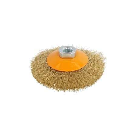 Konik tel fırça ROTOR 125mm M14
