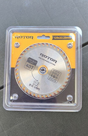 Ahşap kesme diski ROTOR 125*22,23 40T