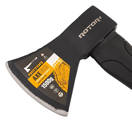 Ax 613 Fiber Plastik Saplı Balta 1500 gr (SAP UZUNLUĞU 65 CM)