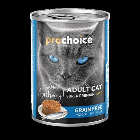 Prochoice Sardalyalı ve Hamsili Yetişkin Kedi Konservesi 400 Gr