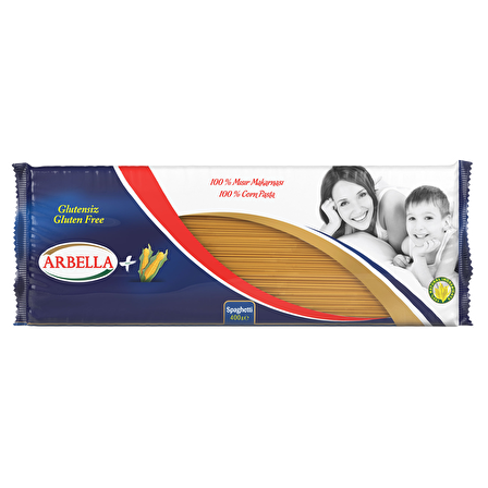 GLUTENSİZ SPAGETTİ ARBELLA 400 GR