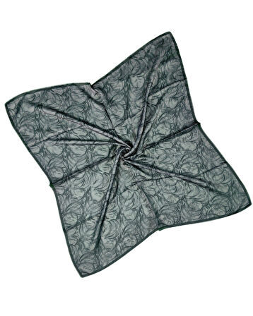 Valino Desenli Şifon Eşarp – 90x90 cm