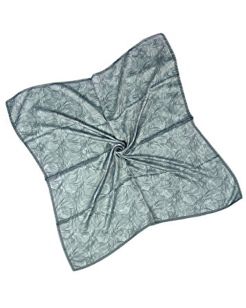 Valino Desenli Şifon Eşarp – 90x90 cm