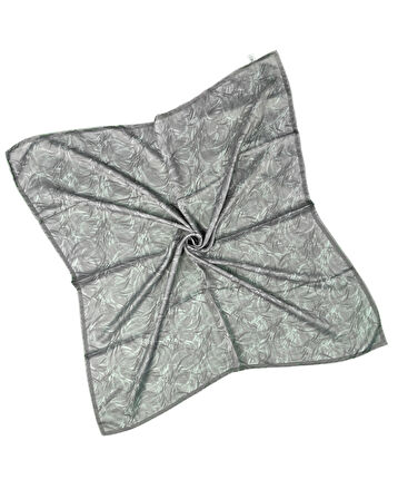 Valino Desenli Şifon Eşarp – 90x90 cm