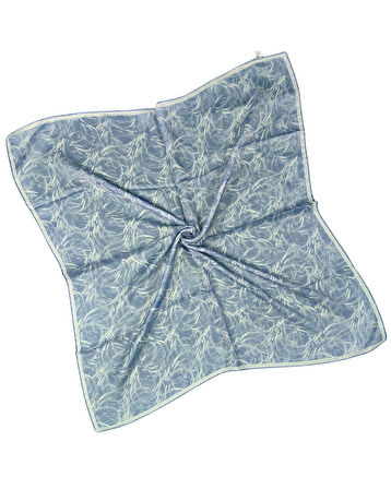 Valino Desenli Şifon Eşarp – 90x90 cm