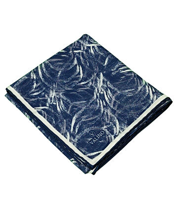 Valino Desenli Şifon Eşarp – 90x90 cm