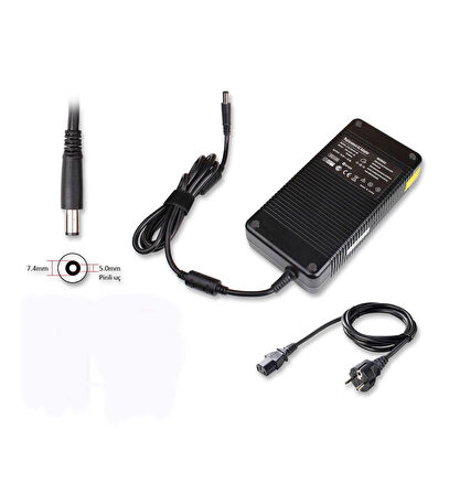 Dell Alienware 19.5V 16.9A 330W Pinli Uç Notebook Adaptör Laptop Şarj