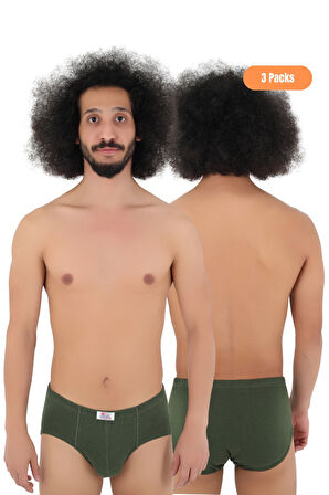 Cennetoğlu 3'lü Ekonomik Pamuklu Erkek Slip Külot - Gün Boyu Konfor ve Kalite