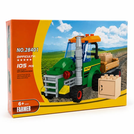 28401 Çiftçi Set 105 Parça Mini
