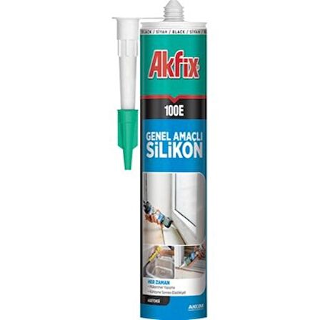 AKFIX 100E GENEL AMAÇLI SİLİKON-ŞEFFAF 280ML