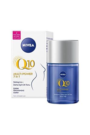 Nivea Q10 Sıkılaştırıcı Vücut Yağı 100ml,çatlak Görünümünü Azalt,2haftada Sıkılaştırır,daha Eşit Cilt Tonu