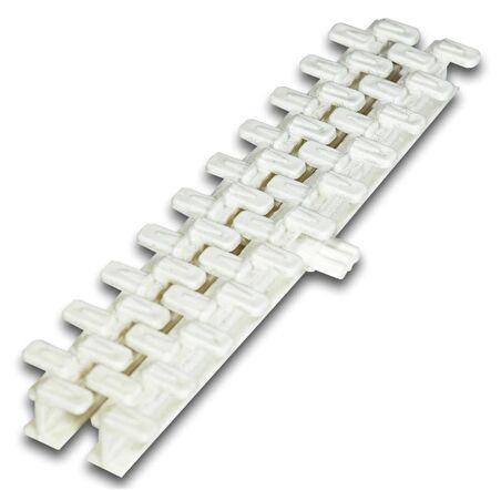 Waterfun Havuz Taşma Izgarası 25 Cm 10 Metre Tek Geçme Grift Desen Wf
