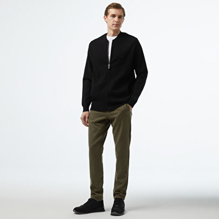 Nautica Erkek Siyah Regular Fit Hırka