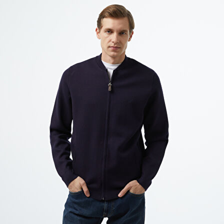 Nautica Erkek Lacivert Regular Fit Hırka