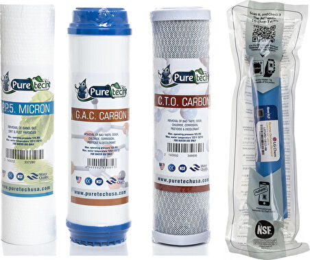 Sulook Su Arıtma Cihazı Açık Kasa 4'lü Filtre Seti Lg Membranlı