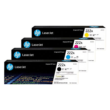 Hp 222A - W2220A Orjina Toner Takım
