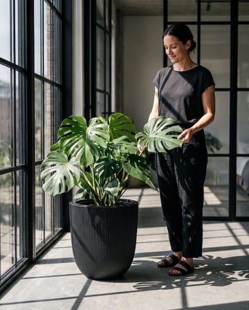 Omnipazar SO-PALM3 Palmiye Dekoratif Plastik Saksı İç Kovalı 30 LT NO: 3