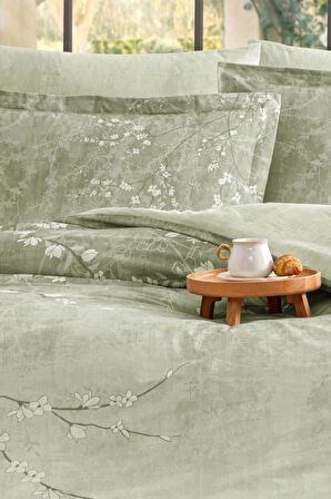 Özdilek White Sakura Çift Kişilik Nevresim Takımı