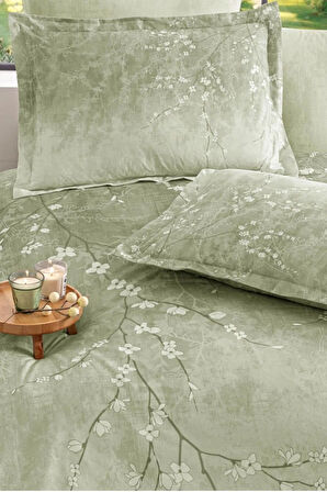 Özdilek White Sakura Çift Kişilik Nevresim Takımı