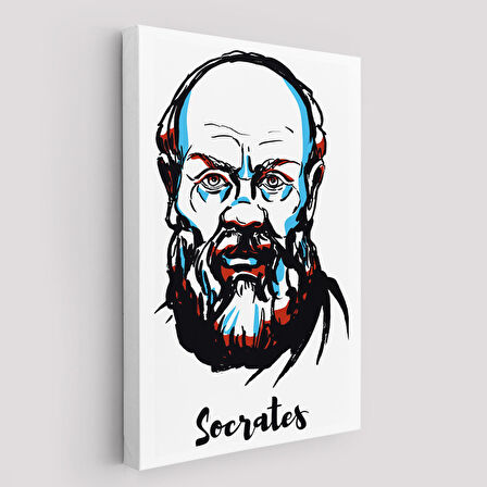 Socrates Dekoratif Kanvas Tablo-5969