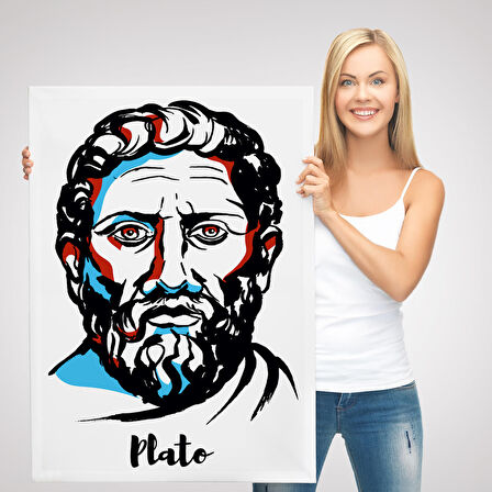 Plato Dekoratif Kanvas Tablo-5970