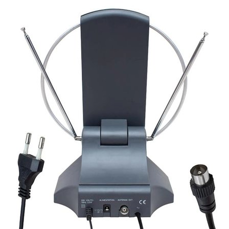 Powermaster Uhf-Vhf Renkli Elektrikli Tv & Fm Üstü Anten DT-101