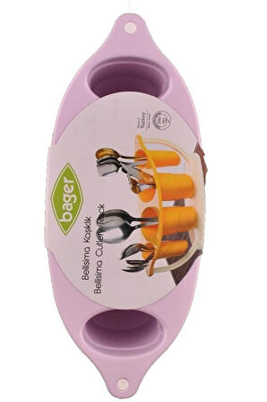 Evyora® Bellissima Kullanışlı Yer Tasarruflu 5 Bölmeli Kaşıklık