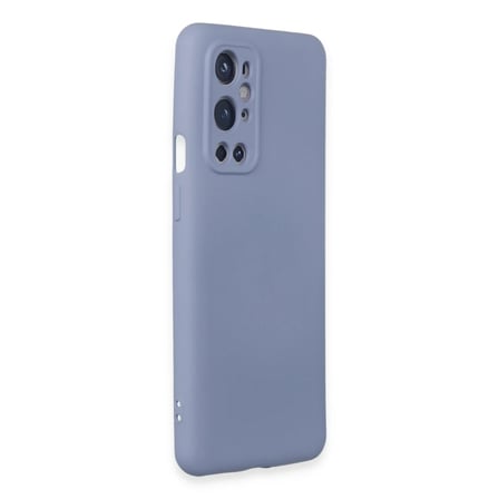 One Plus 9 Pro Kılıf Nano içi Kadife Silikon - Mor