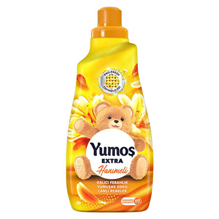 Yumoş Extra Kons.Yumuşatıcı 1440 ml Hanımeli - Yabani Orkide - Şakayık 3 lü
