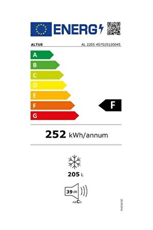 Altus Al 2205-225 Joker Derin Dondurucu 205 Lt Sandık Tipi