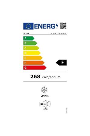 Altus AL 708 7 Çekmeceli Derin Dondurucu