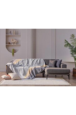 Doqu Home Nida Battaniye Çift Kişilik Sarı 200x220