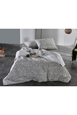 Doqu Home Ranforce Tek Kişilik Nevresim Takımı Polka