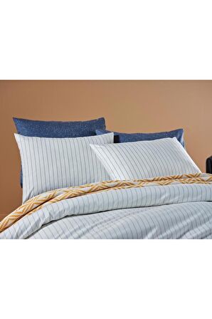 Doqu Home Stripe Tek Kişilik Nevresim Takımı Vita