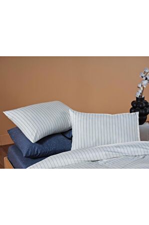 Doqu Home Stripe Tek Kişilik Nevresim Takımı Vita
